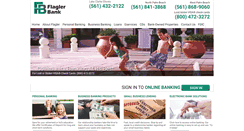 Desktop Screenshot of flaglerbankusa.com